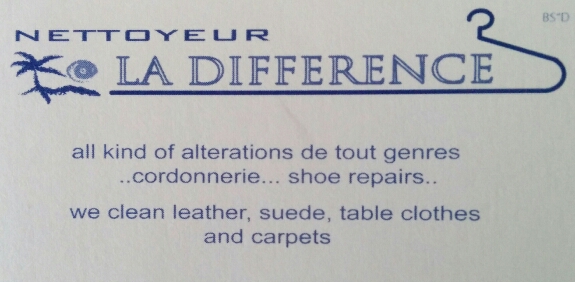 Nettoyeur LA DIFFERENCE - Dry Cleaner