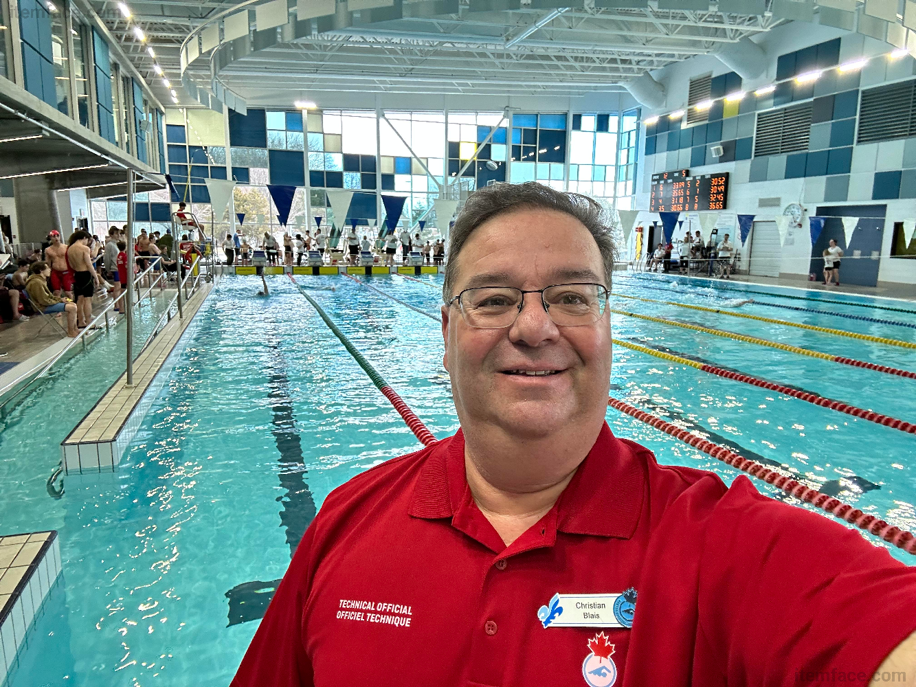 @Chris4 Christian Blais - Officiel de natation